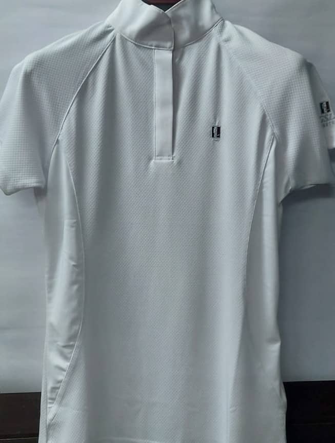 KINGSLAND LADIES SHOW SHIRT-HALF SLEEVES